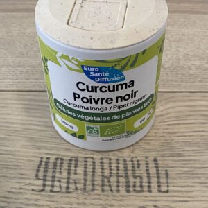Curcuma-Poivre noir (Bio-310 mgr)